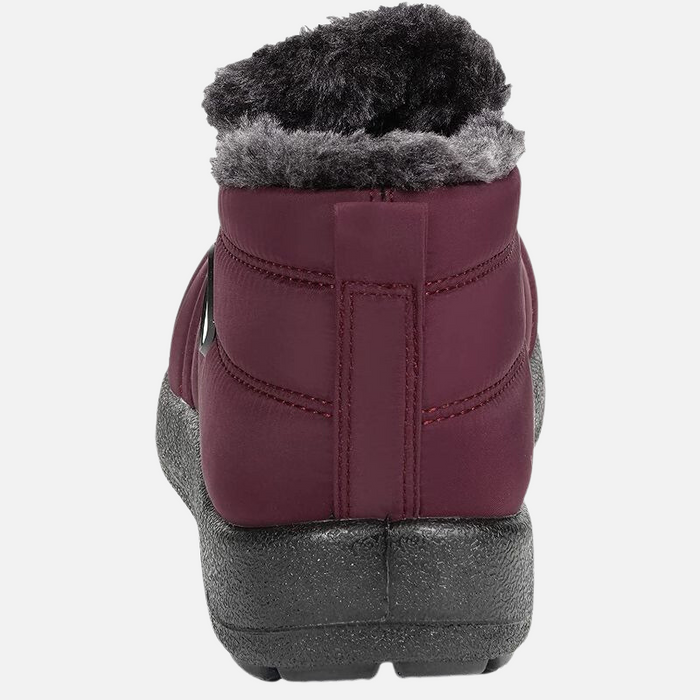 Comfortable Fur Lined Ankle Warm Shoes