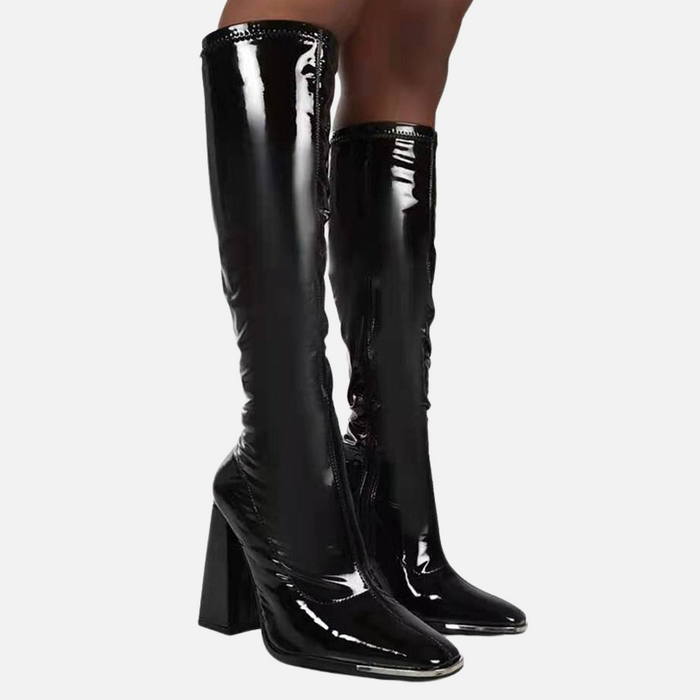 Mujer High Heels Long Boots