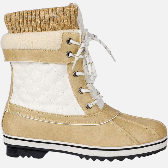 Mid-Calf Waterproof Winter Snow Boots