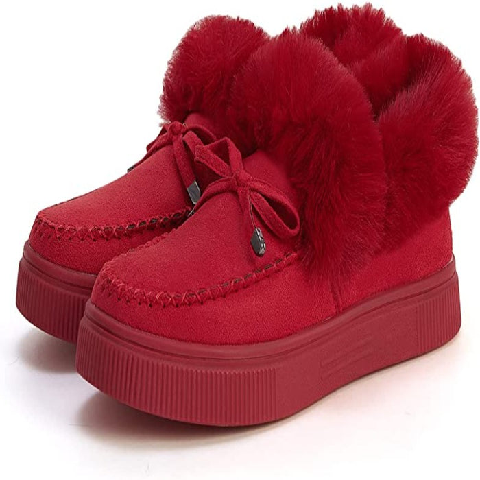 Women Lining Ankle Snow Boots