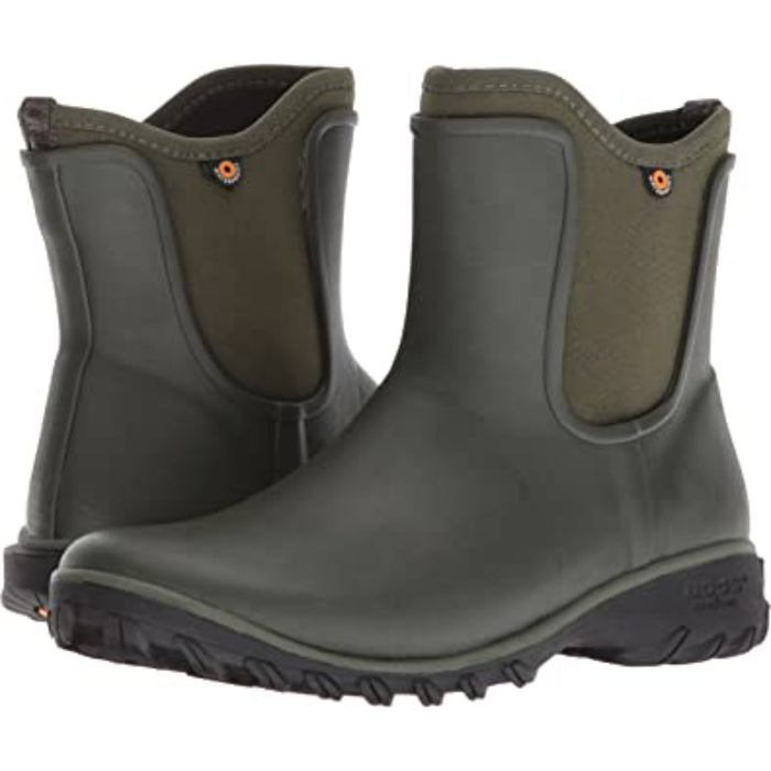 Sleek Slip-On All-Weather Boots