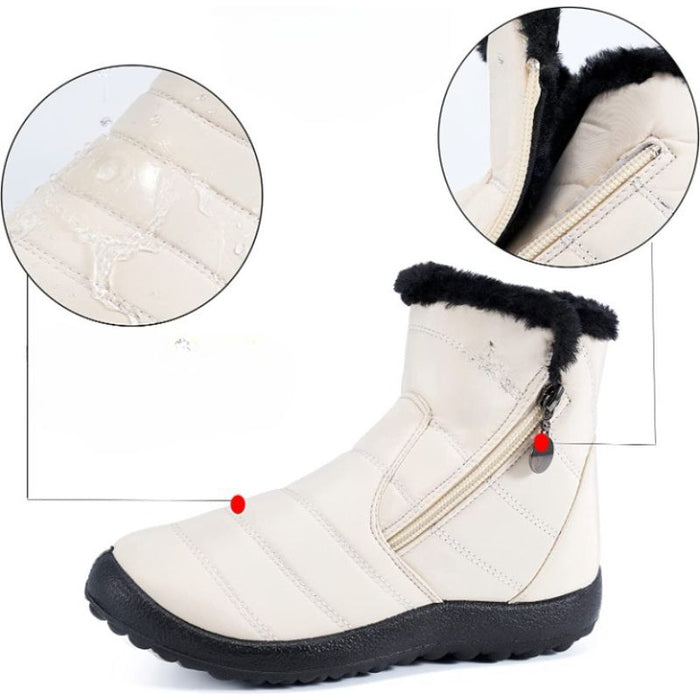 Warm Ankle Waterproof Snow Boots