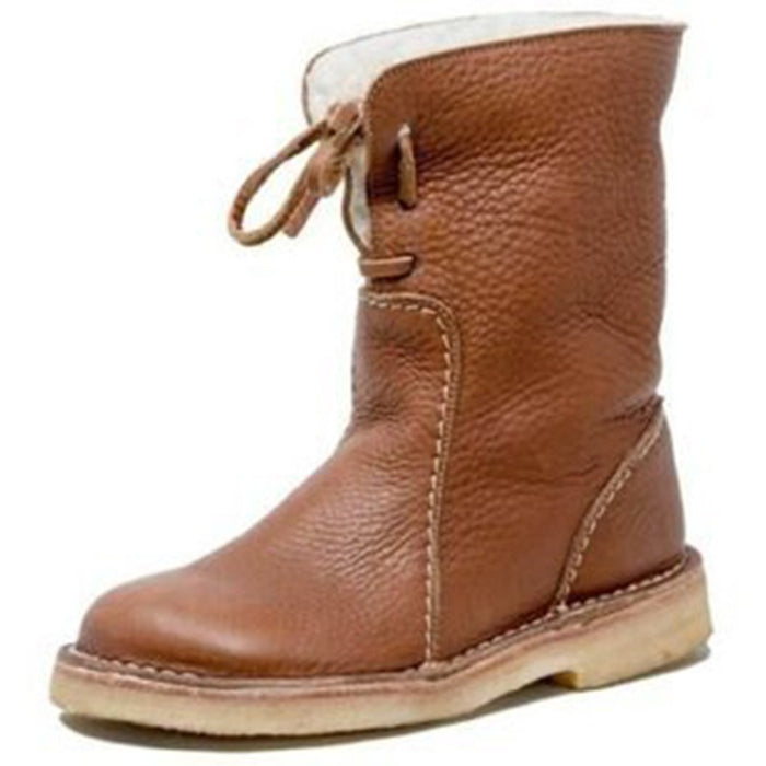 Warm Plush Boots For Woman